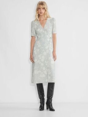 Aritzia Wilfred Lulea Wrap Dress NWT